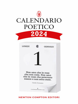 cover image of Calendario poetico 2024